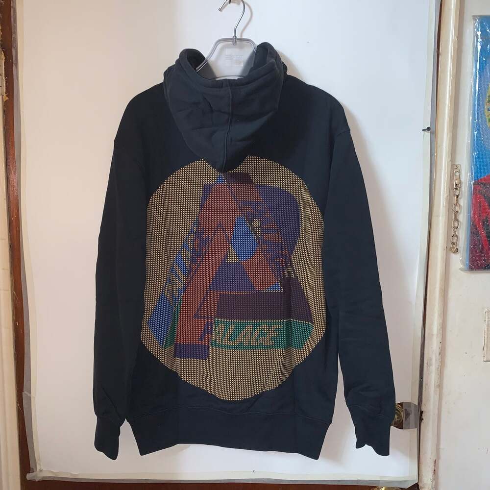 Palace Skateboards FW16 Multi P Classic Hood Black Size M medium